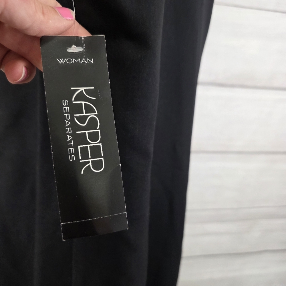 Kasper Seperates Plus Size Black Sleeveless Sheath Dress - Picture 5 of 11